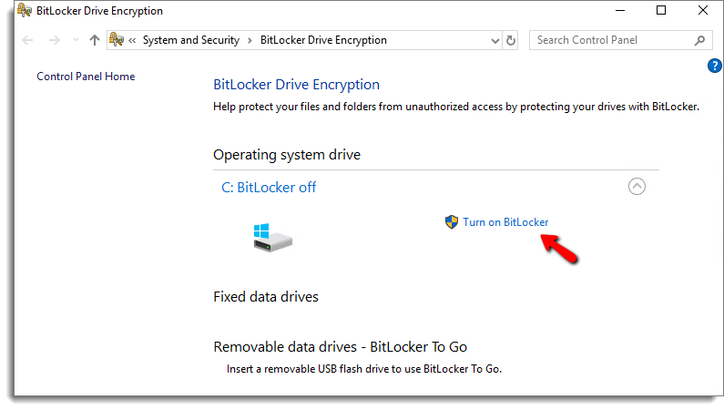 bitlocker to go mac safe